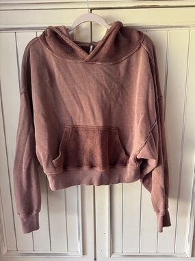 Free people crop Pullover Sweatshirt